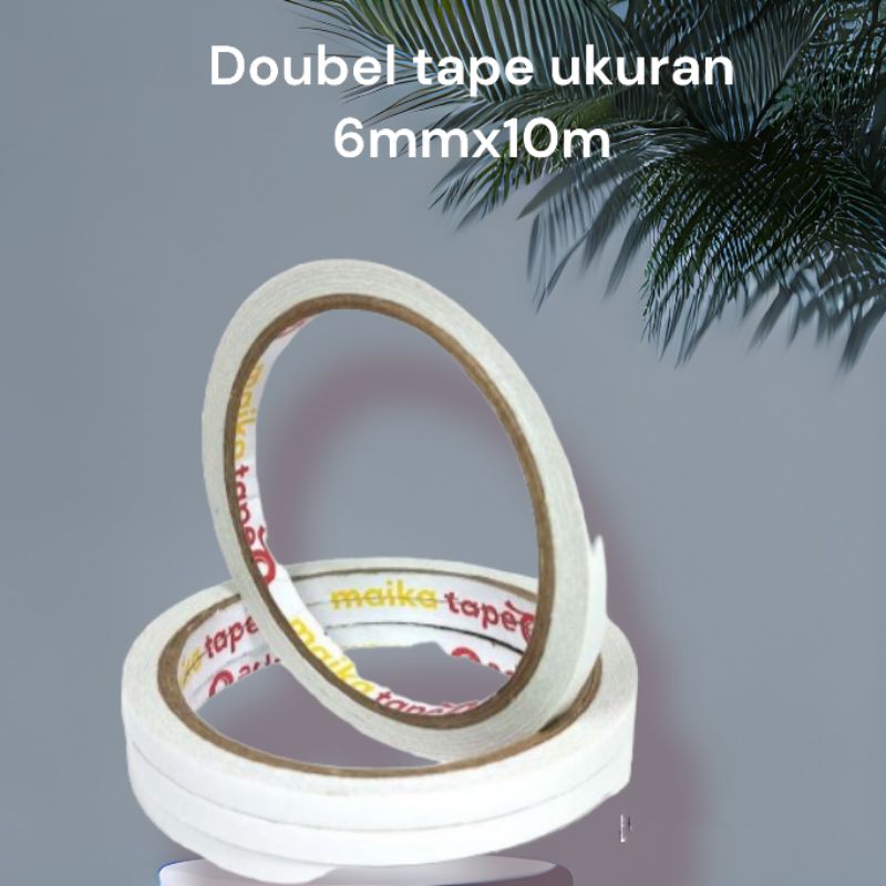 

DOUBLE TAPE UKURAN 6MM X 10M