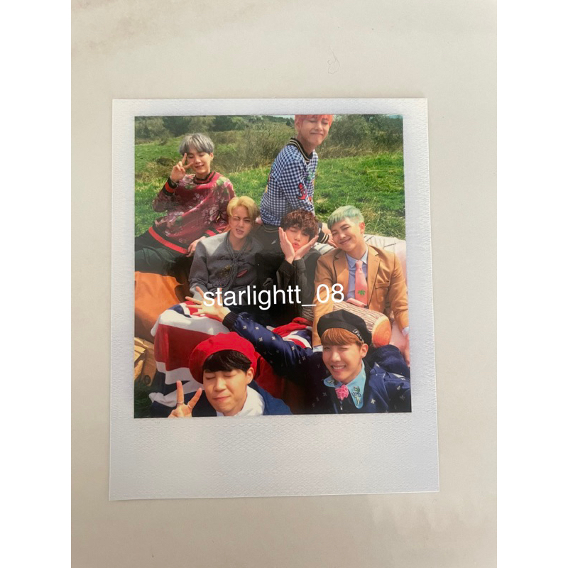 BTS POLAROID FOREVER YOUNG DAY VERSION OFFICIAL