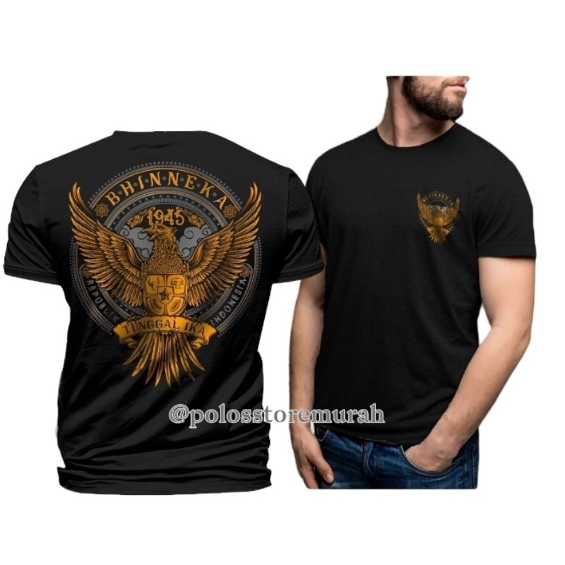 gold KAOS GARUDA Kaos Keren Garuda Indonesia
