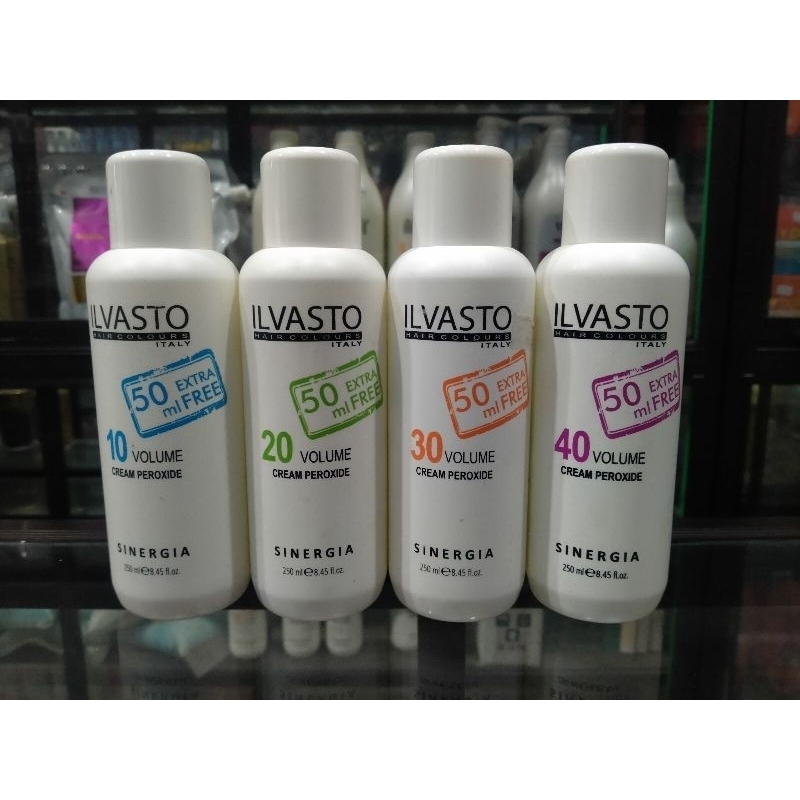 ILVASTO CREAM PEROXIDE 250ML | DEVELOPER ILVASTO | CAMPURAN SEMIR