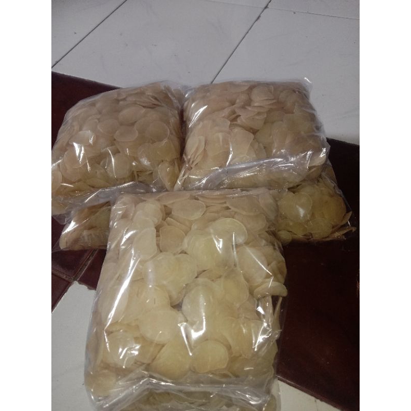 

krupuk udang kecil2 warna putih kemasan 1kg