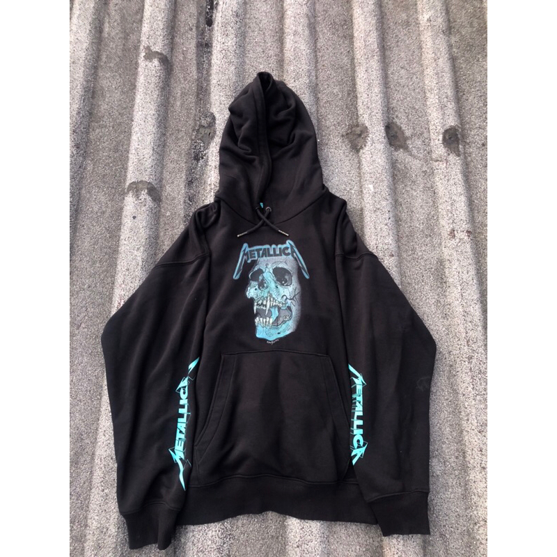 hoodie metallica by GU uniqlo official