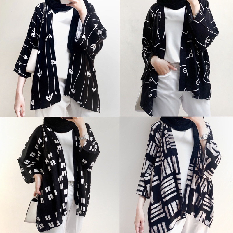 OUTER CARDIGAN KIMONO/ OUTER KIMONO JUMBO /OUTHER KIYOWO/OUTHER ONE SET RAYON / OUTER JUMBO /OUTER RAYON/BATWING /BLOUSE OUTER