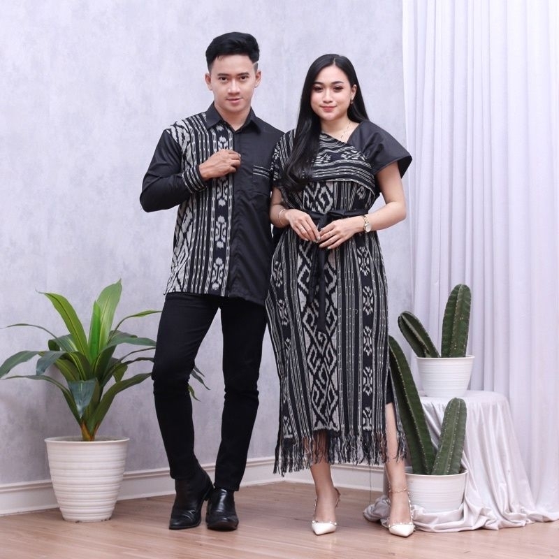 BAJU TENUN COUPLE- BAJU TENUN ETNIK- COUPLE TENUN- COUPLE ETNIK- COUPLE TENUN- BAJU KONDANGAN