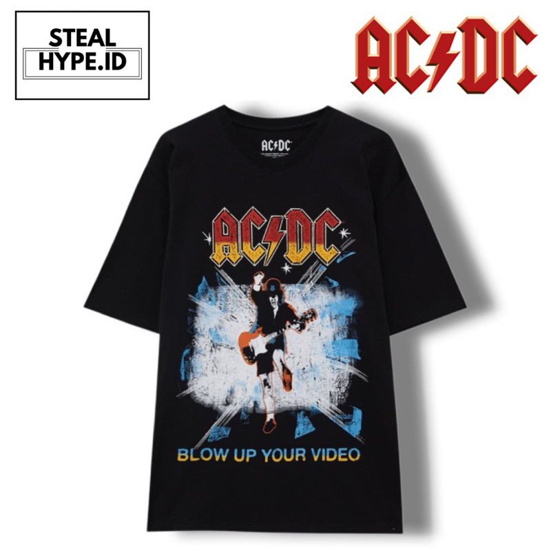 AC/DC TSHIRT PULL & BEAR ORIGINAL 100% / ACDC TSHIRT PULL & BEAR ORIGINAL 100%