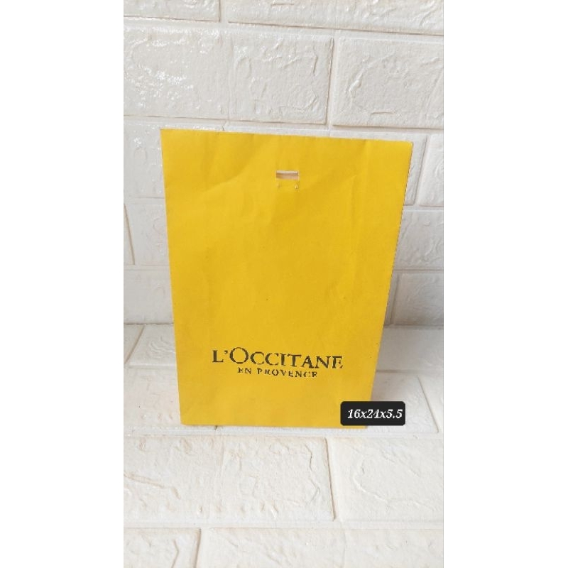 

AMPLOP PAPER BAG SHOPPING BAG L'OCCITANE