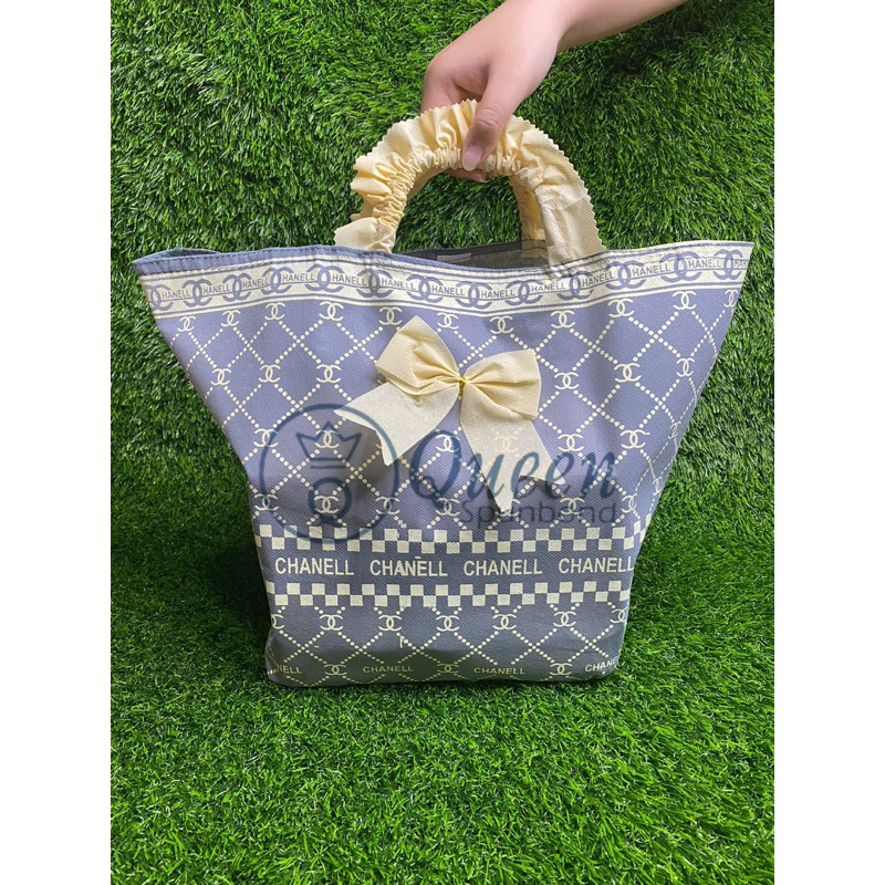 HARGA LUSIN ISI 12-TAS HAJATAN RENDA ECO SIZE 22x22