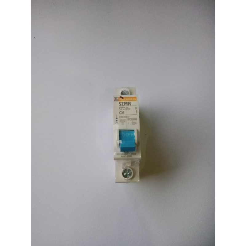 MCB SZMR 6 amper SZC45a