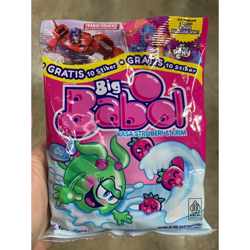 

BIG BABOL PERMEN KARET 140 GR