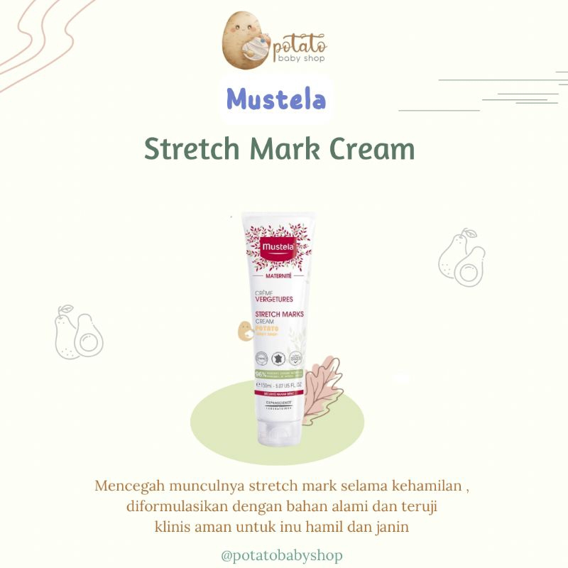 Mustela Stretch Marks Cream 150ml / Stretchmark