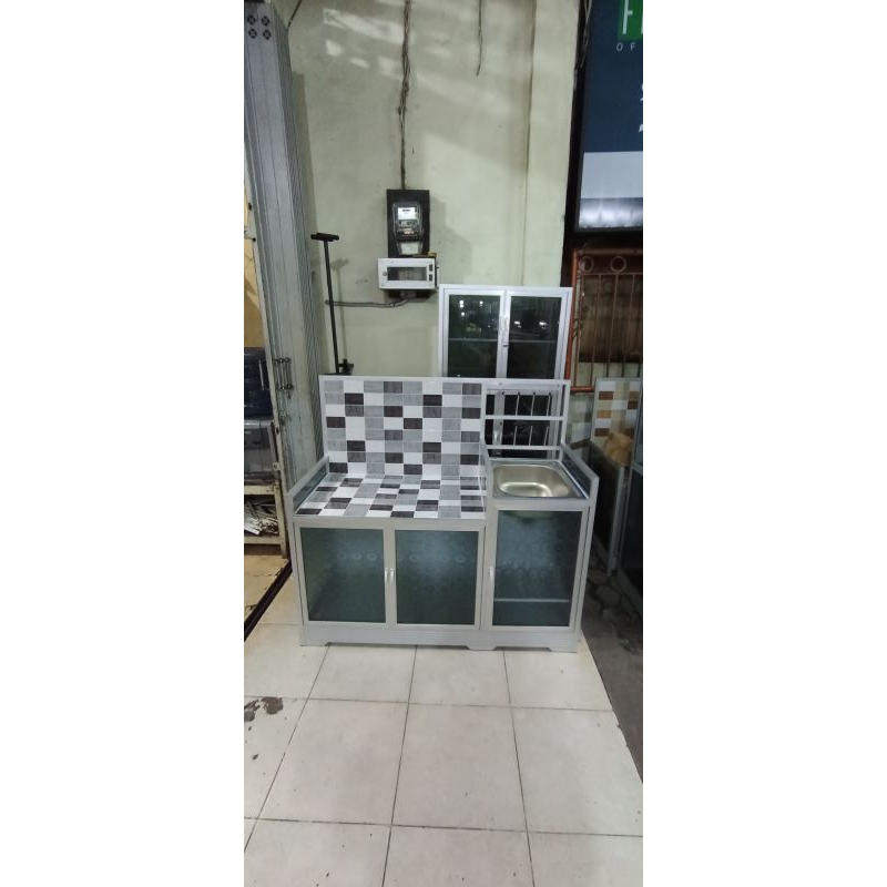 rak kompor dan wastafel