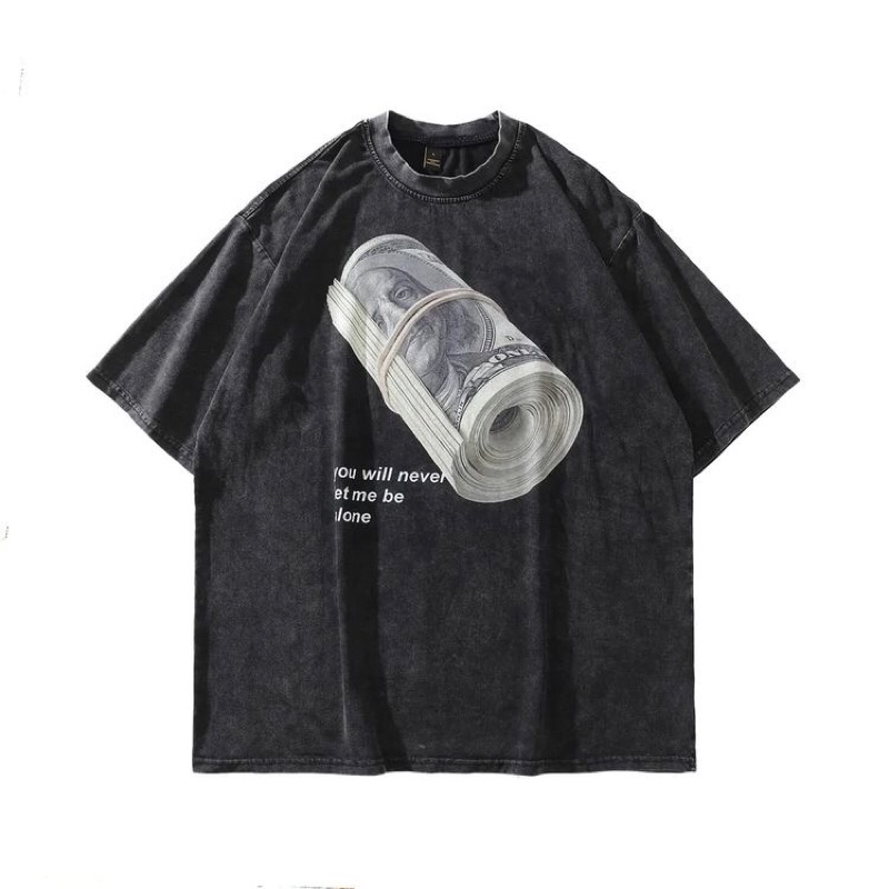 T-Shirt Oversize Washed Acid / Kaos Oversize