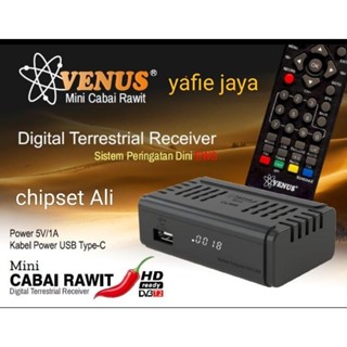 set top box Venus cabai rawit mini TV digital Dvb T2 bisa YouTube