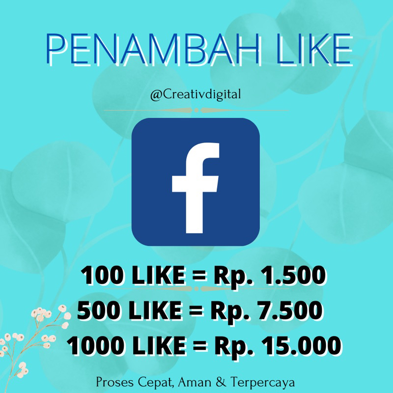 SOFTWARE  Penambah Like facebook Penambah Suka Penambah Like facebook Suka Fb Termurah facebok