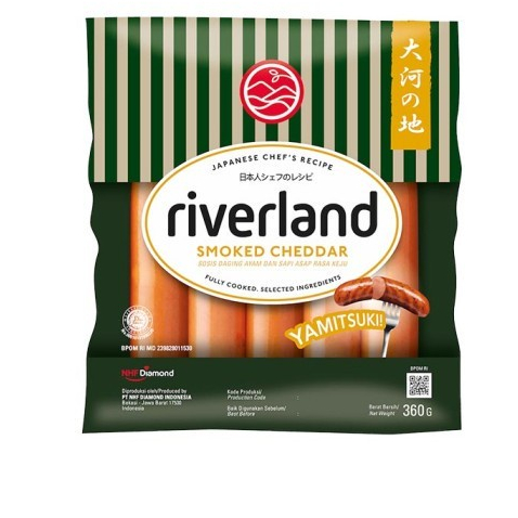

RIVERLAND - Smoked Cheddar Sausage (360 gram)