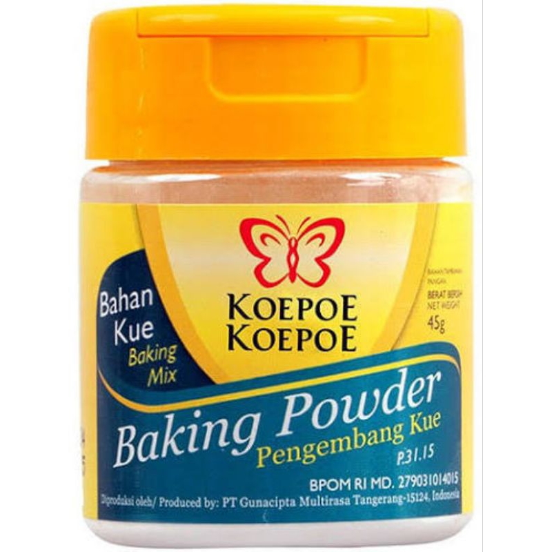 

KOEPOE KOEPOE BAKING POWDER 45GR