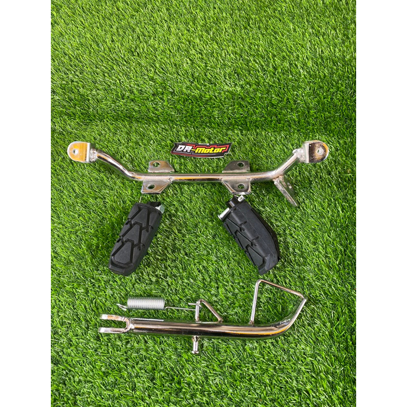 Bostep Mp Mono pijakan depan fostep postep depan megapro mono set karet pijakan & Jagang standar sam