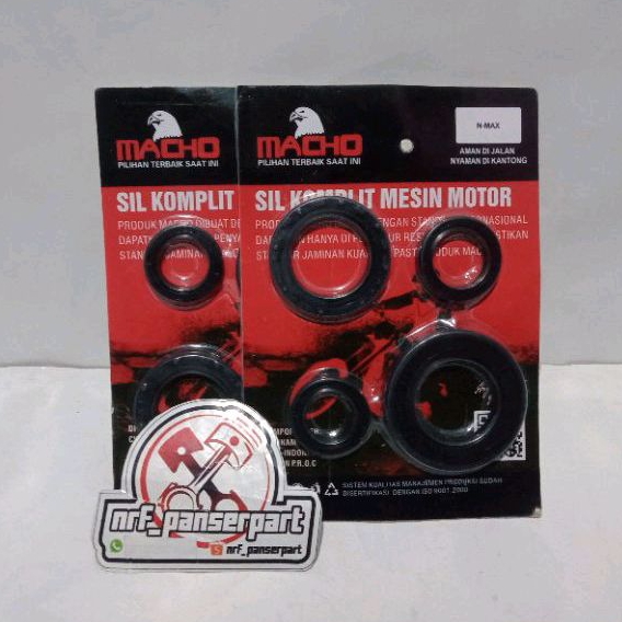 SEAL MESIN SIL OLI MESIN SET YAMAHA AEROX N MAX LEXY(KRUG AS/KRUK AS/MAGNET/PULLY CVT)STRAWBERRY/THA