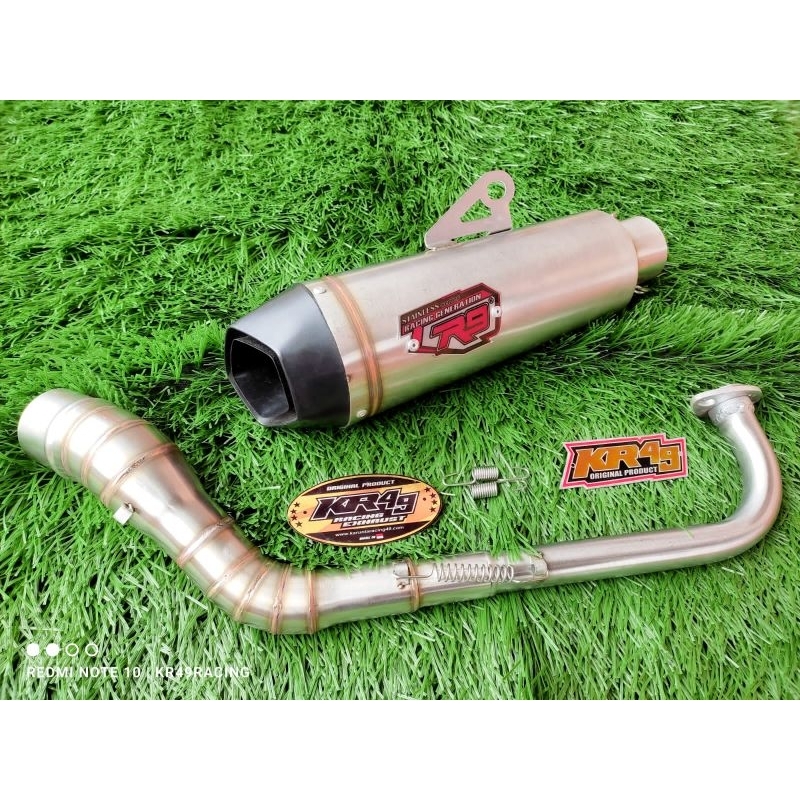 knalpot racing R9 alpha PNP Beat Vario Nmax aerox PCX Mio Fino Scoopy DLL