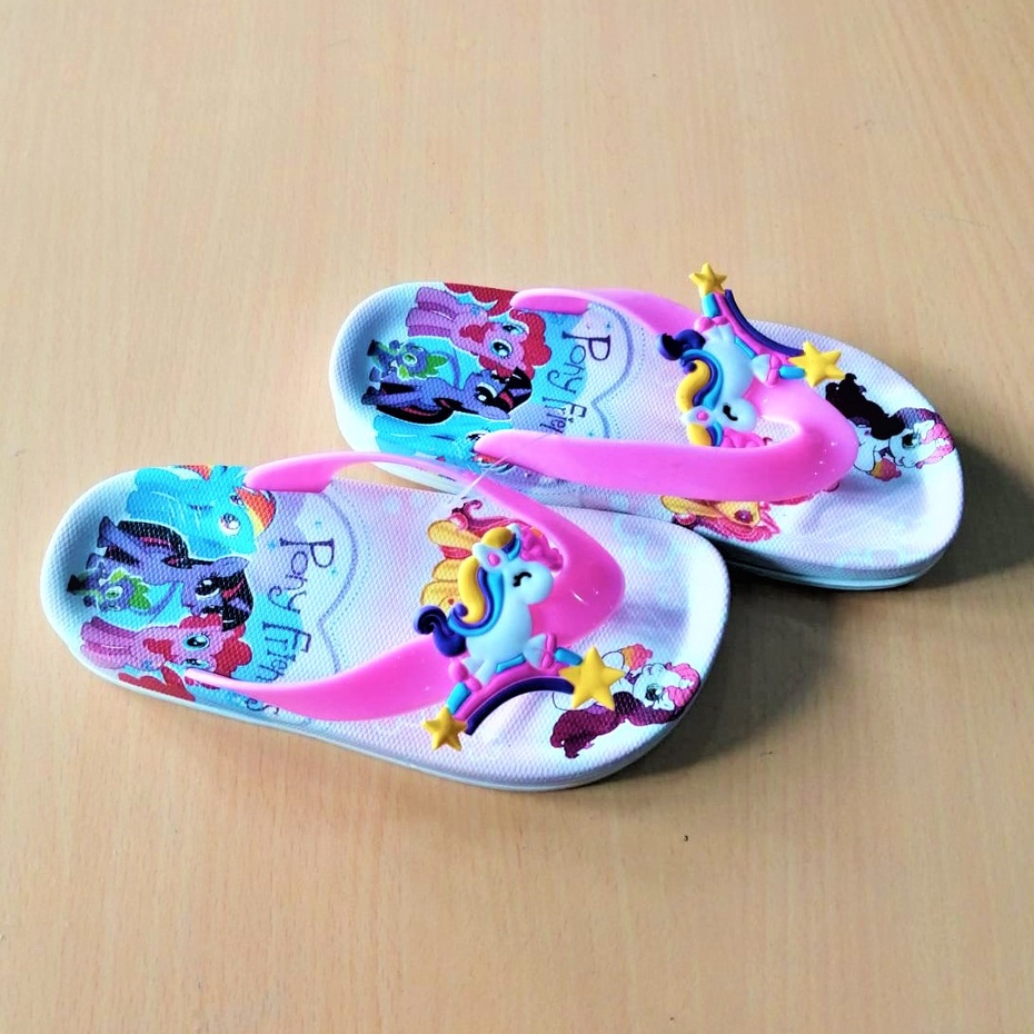 Sandal Unicorn V38 - Sandal Jepit Anak Perempuan