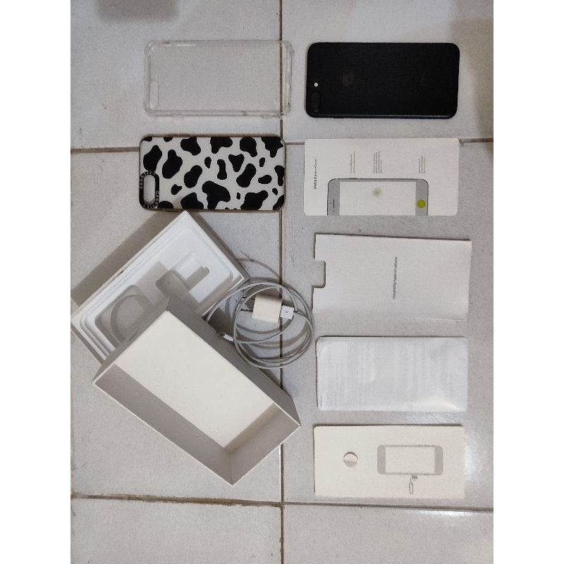 Iphone 7 Plus Hitam 128GB Like New