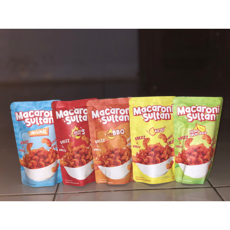 

Macaroni Sultan || makanan ringan || cemilan kekinian || kerupuk