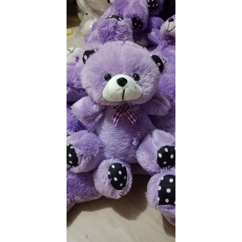 BONEKA BERUANG/ bear duduk / beruang pita 20cm