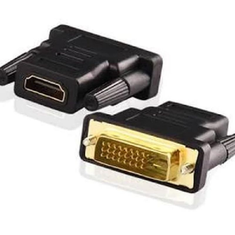 (COD) CONVERTER KONEKTOR HDTV TO DVI 24+1 / ADAPTER HDTV FEMALE KE DVI 24 + 1 MALE