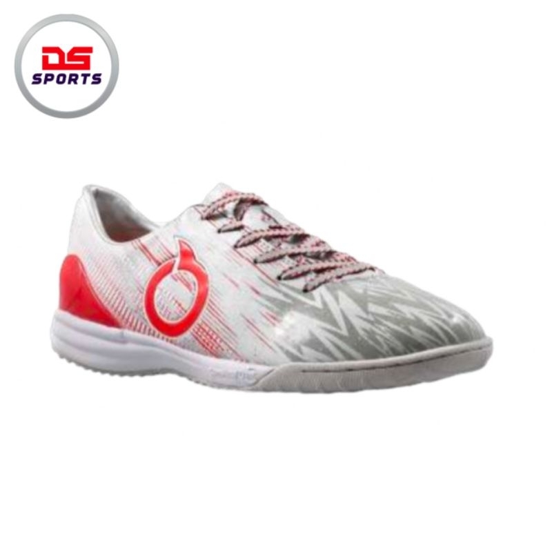 Jual SEPATU FUTSAL ORTUSEIGHT ORIGINAL CATALYST LEGION UNITY IN SILVER ORTRED WHITE