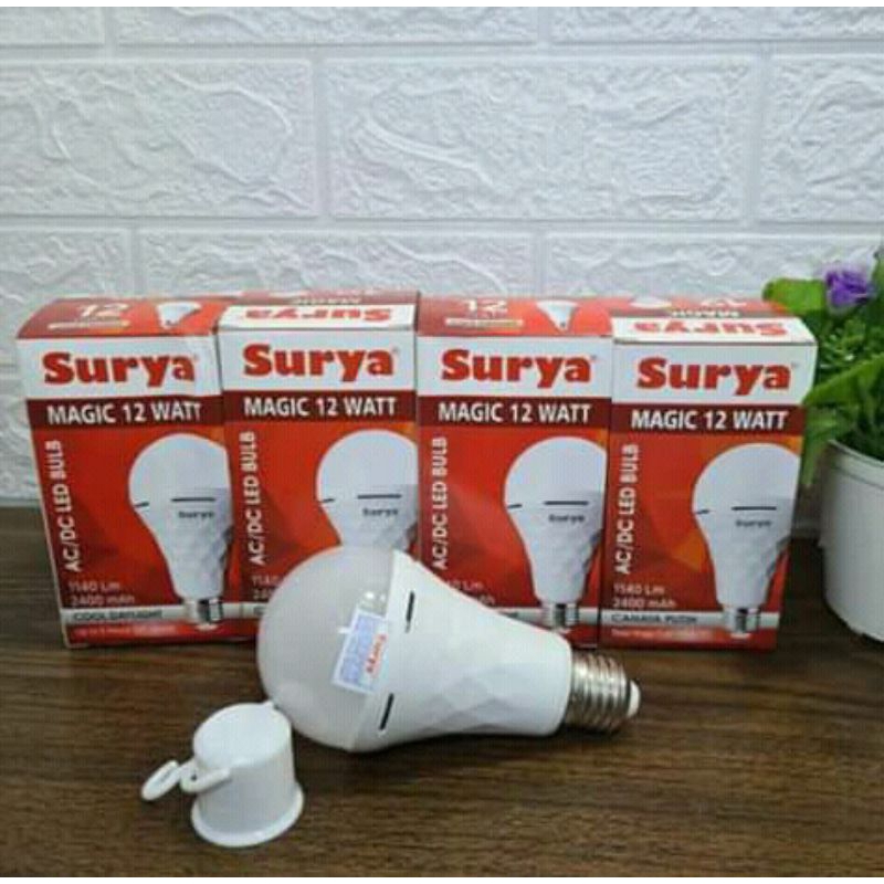 ( LED EMERGENCY ) LED EMERGENCY SURYA 9W/12W/18W, LAMPU LED EMERGENCY MURMER