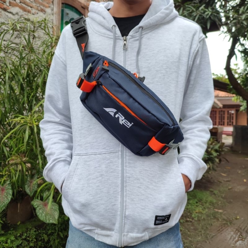 Tas Waistbag Selempang Pinggang Pria Outdoor