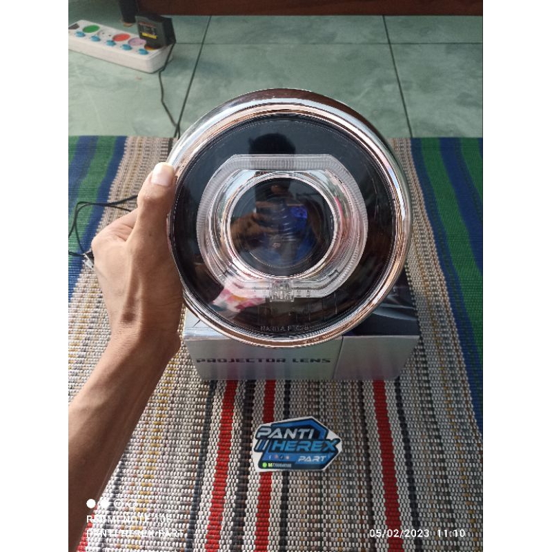 Biled AES Ipchar Ipled Vinyx Headlamp Tiger/Batok Tiger/Kepala Tiger