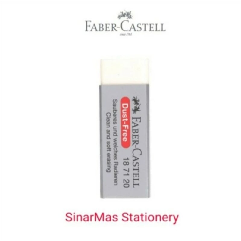 

Penghapus Faber Castell Dust Free Besar - Penghapus Faber Castell Besar - Penghapus Besar Faber Castell - Eraser Faber Castell