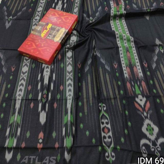 Sarung Atlas Idaman BHS Motif Kembang / BHS / BEHAESTEX