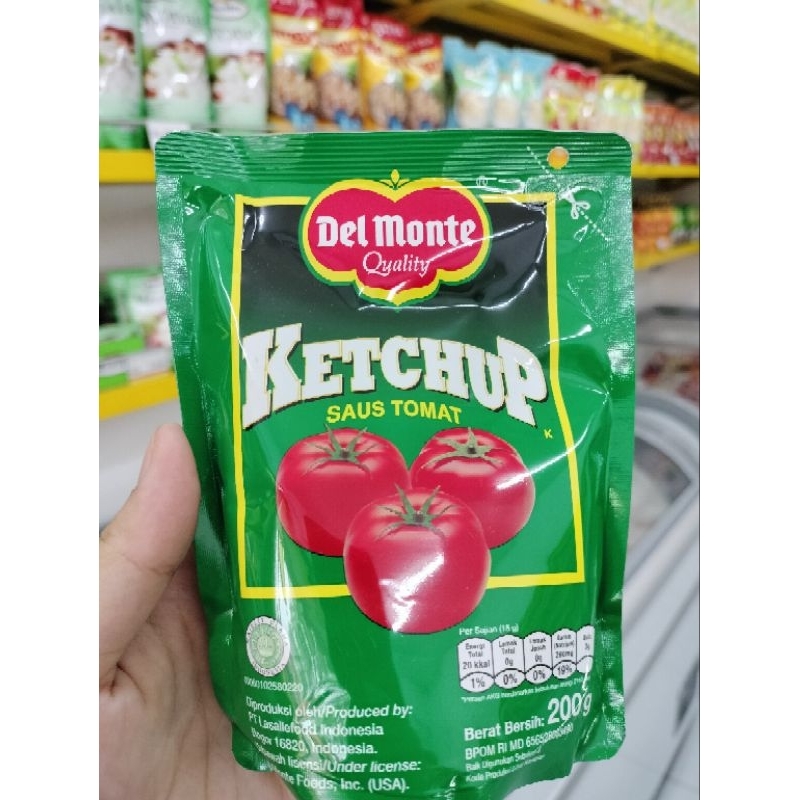 

Del Monte Ketchup Saos Tomat 200g