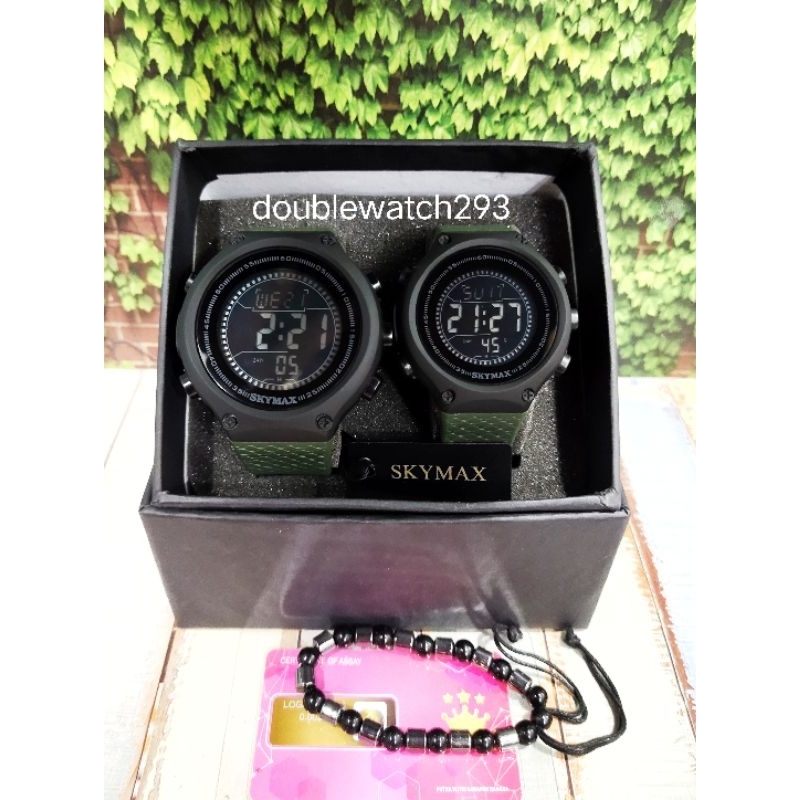 JAM TANGAN PRIA / WANITA SKYMAX DIGITAL