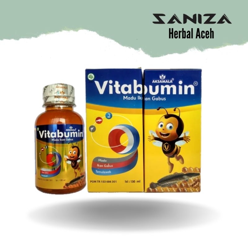 vitabumin 130ml / vitabumin nafsu makan anak