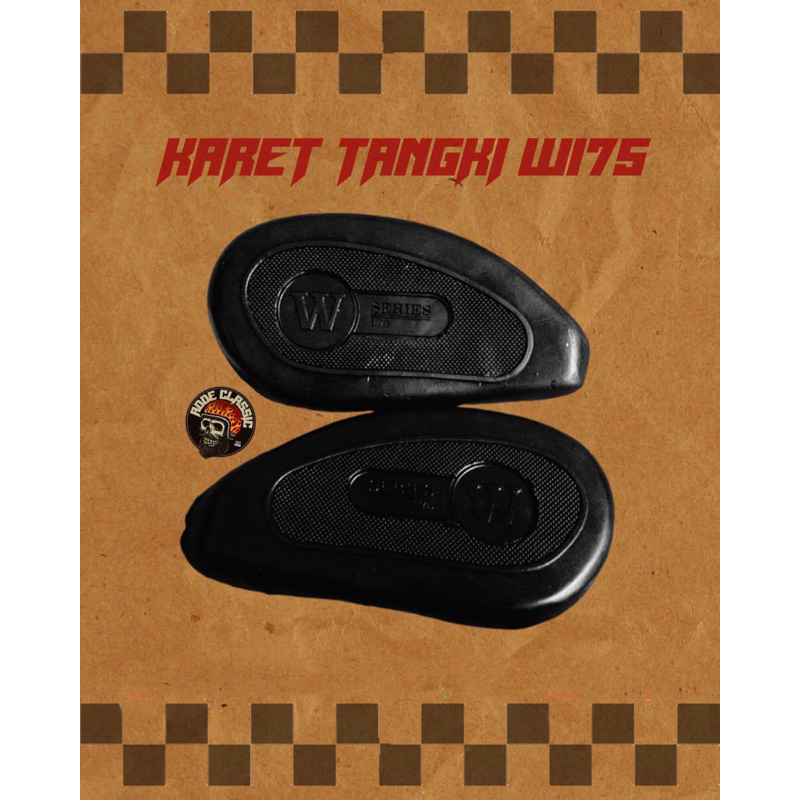 karet tangki kawasaki w175
