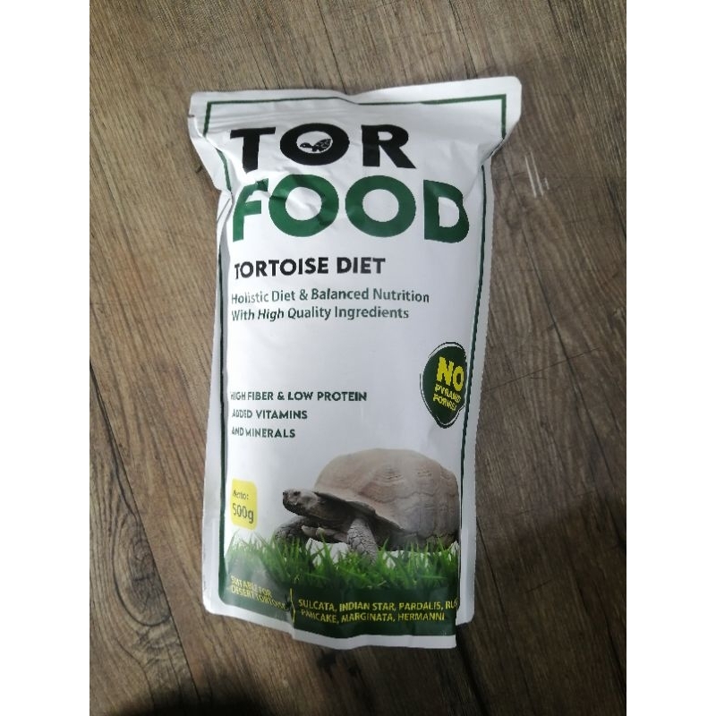 TorFood Desert Tortoise Diet 500gr makanan kura