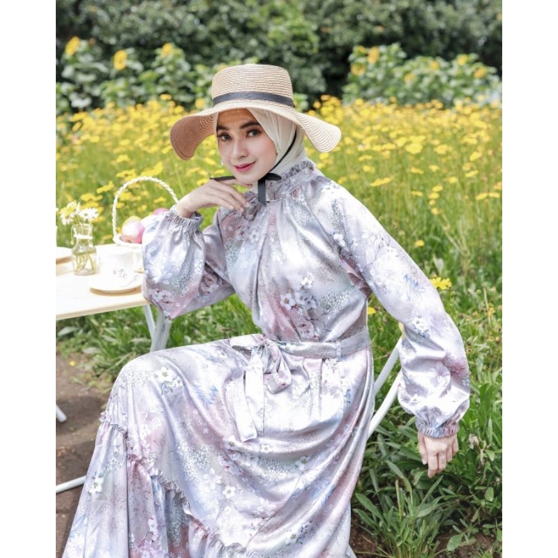 Gamis Cataleya Bunga sakura