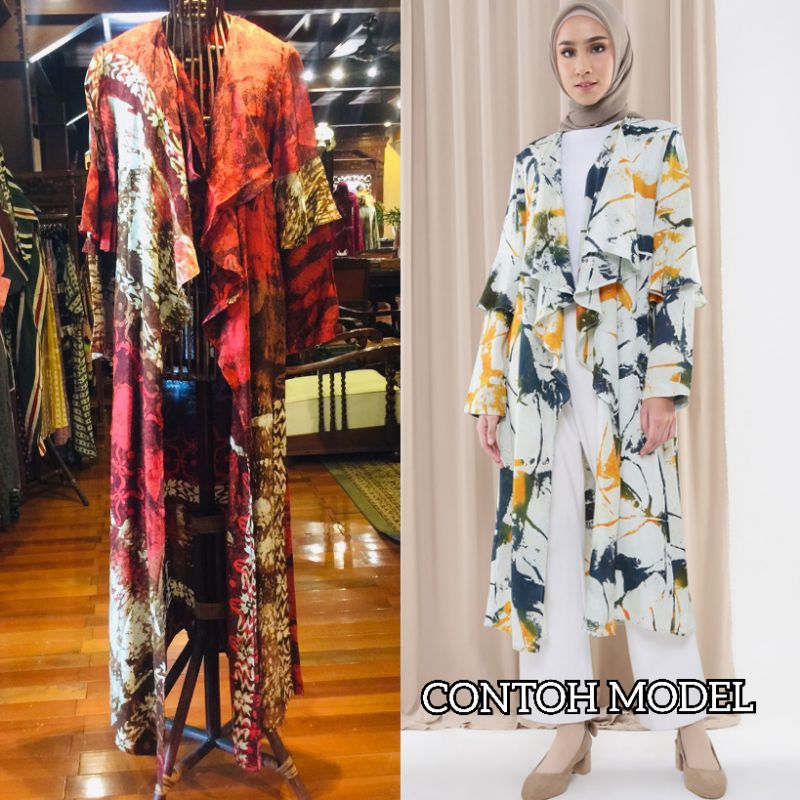 Long Freya Cardigan Viscos Dian Pelangi LIMITED EDITION Bolero Kardigan Mantel Cardi Outfit OOTD Cas