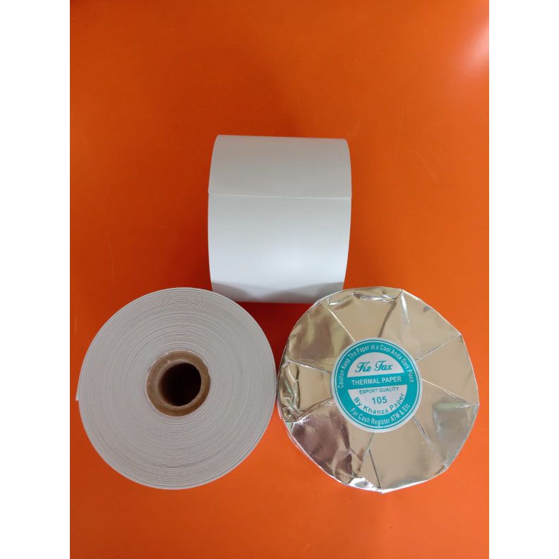 

kertas printer thermal ukuran 58x80mm 5pc