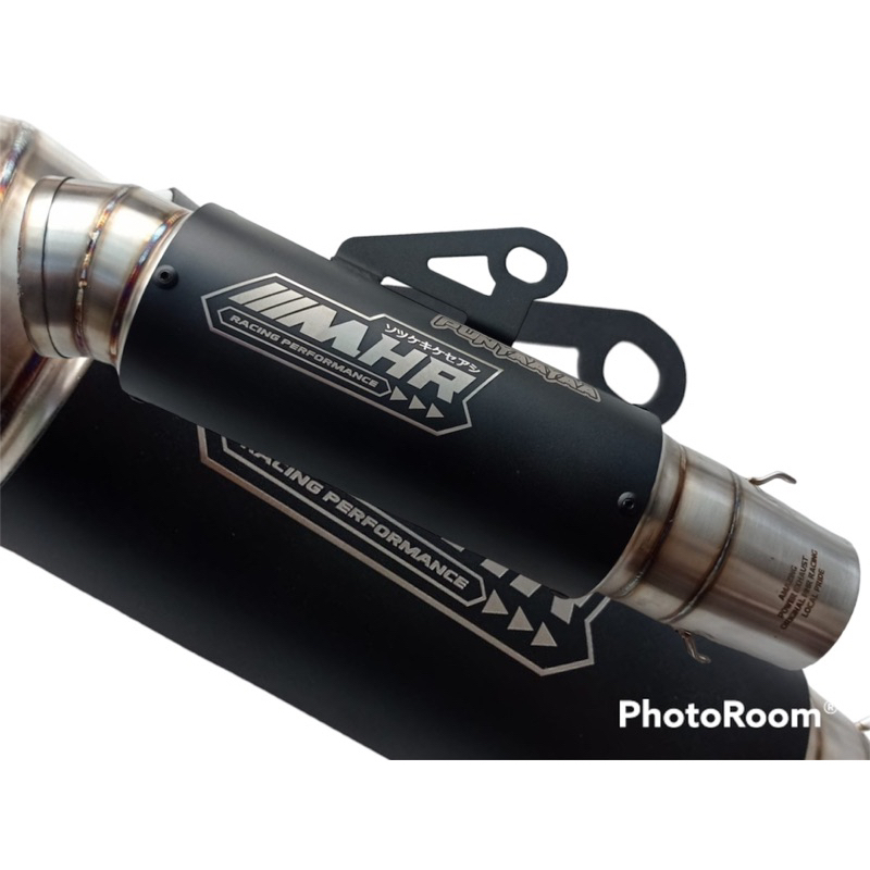 Silincer MHR RACING Dark 2 Black Doff