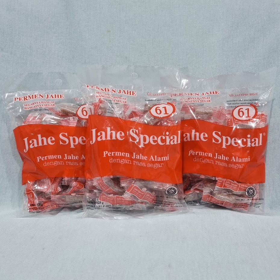 

Permen Jahe Special 61 (125 gr)