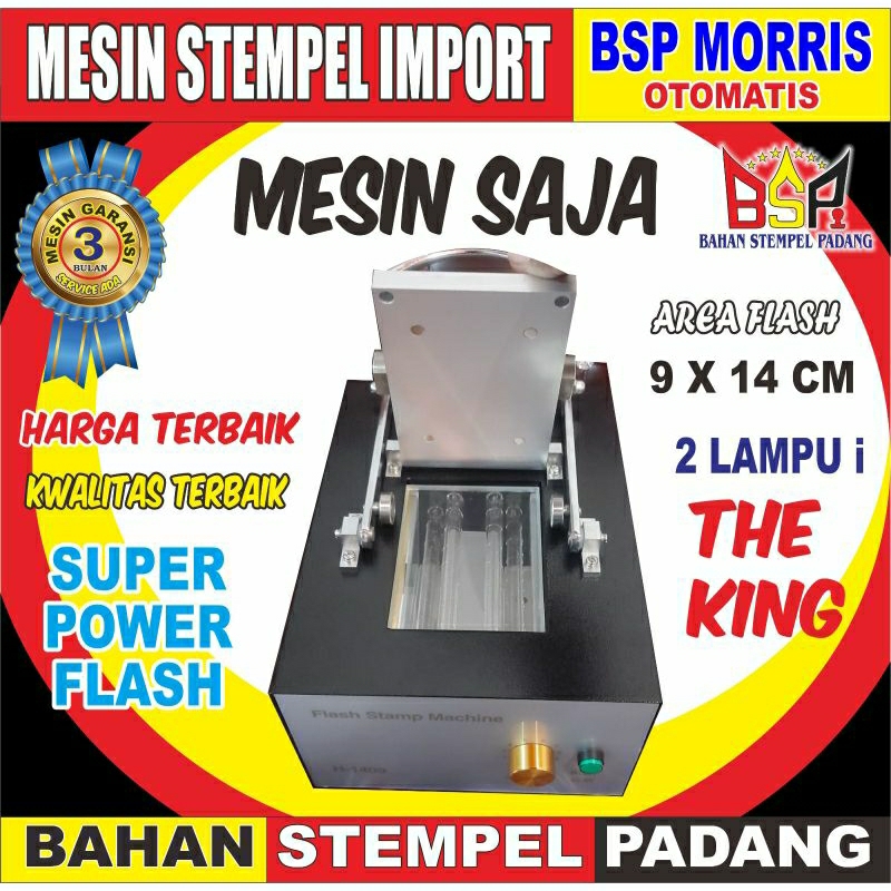 

MESIN STEMPEL FLASH IMPOR BSP MORRIS