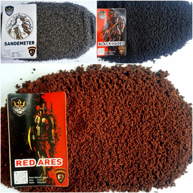 pasir substrat akuarium ikan channa