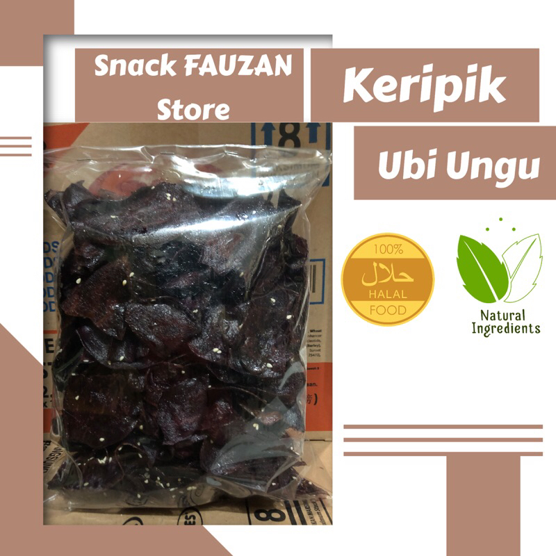 

Keripik / Kripik Ubi Ungu Wijen