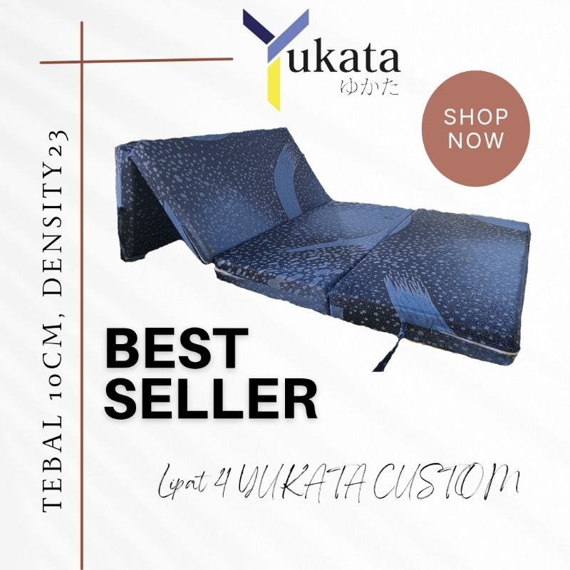 Kasur busa INOAC YUKATA Lipat 200x90x10 cm