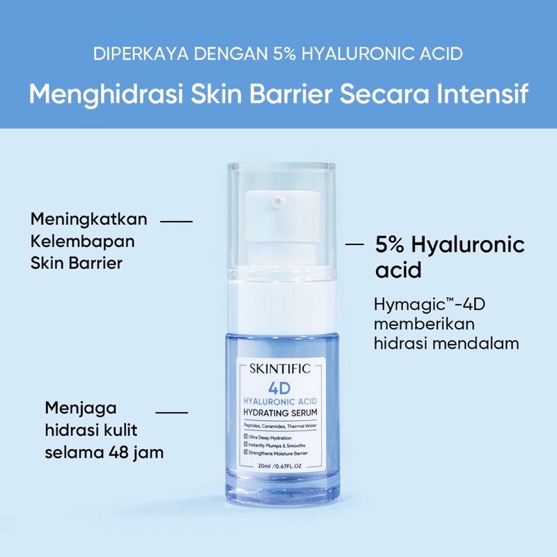 4D Hyaluronic Acid Hydrating Serum