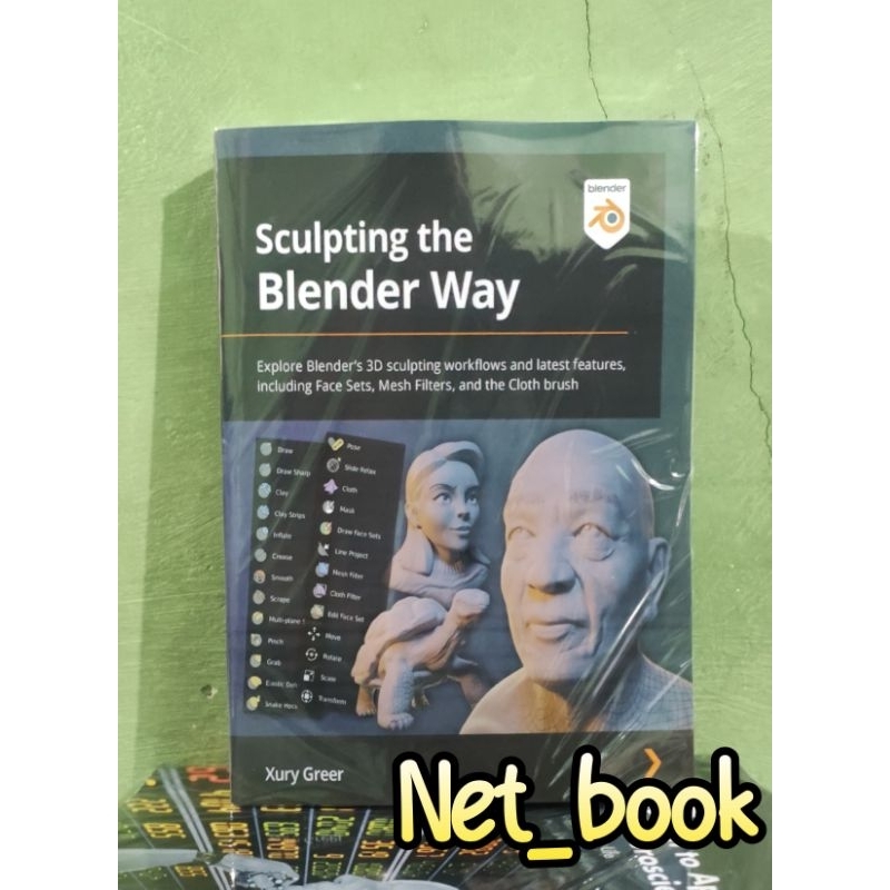 Buku Sculpting The Blender Way